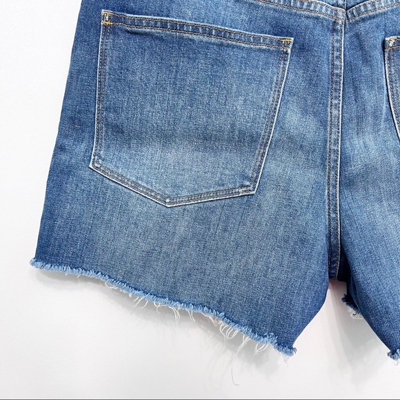madewell | high rise denim shorts glenoaks wash 30 - Picture 7 of 10